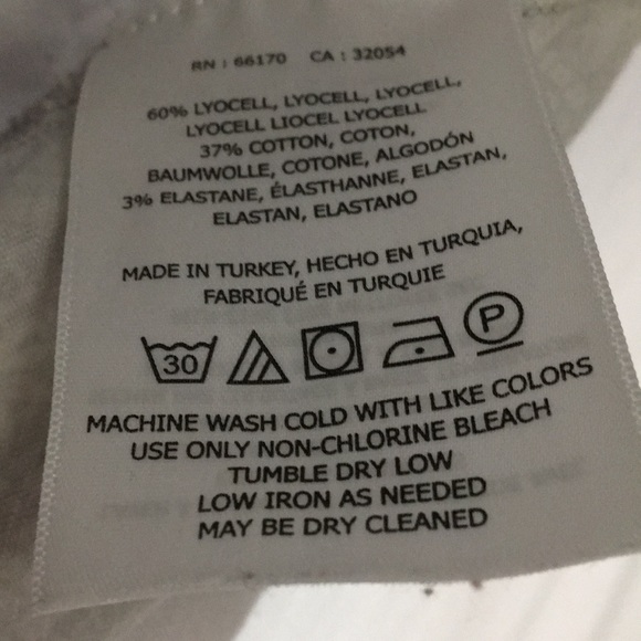 Anthropologie Cropped Pants Pineapple Strech 12 - Picture 3 of 3